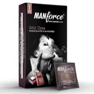 Manforce Chocolate Flavoured Condom 1 pack (10pcs)