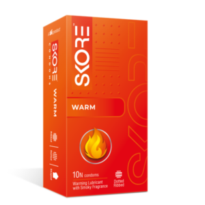 Skore Warm Condom 1 pack (10pcs)