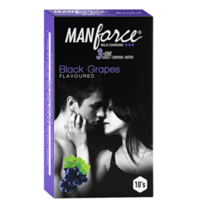 Manforce Black Grapes Condom 1 pack (10pcs)