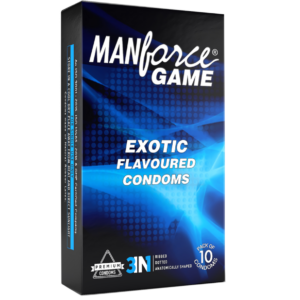Manforce Game Exotic Flavored Condom 1 pack (10pcs)