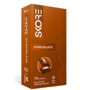 Skore Chocolate Flavoured Condom 1 pack (10pcs)