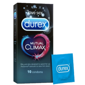 Durex Mutual Climax Condom 10 Pcs