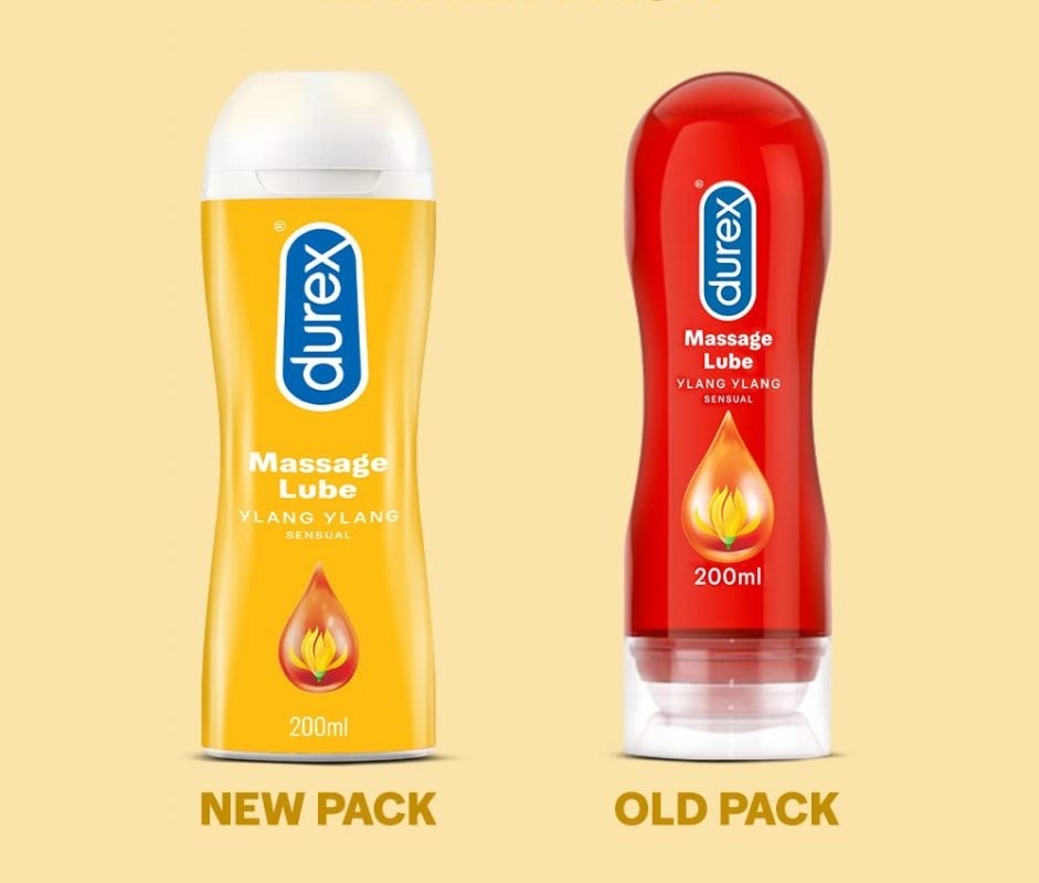Durex Massage Lube 2In1 Sensual Lube Gel Water Based With Ylang Ylang